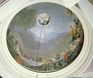 Overview of the Cupola Showing St Anthony, 1798